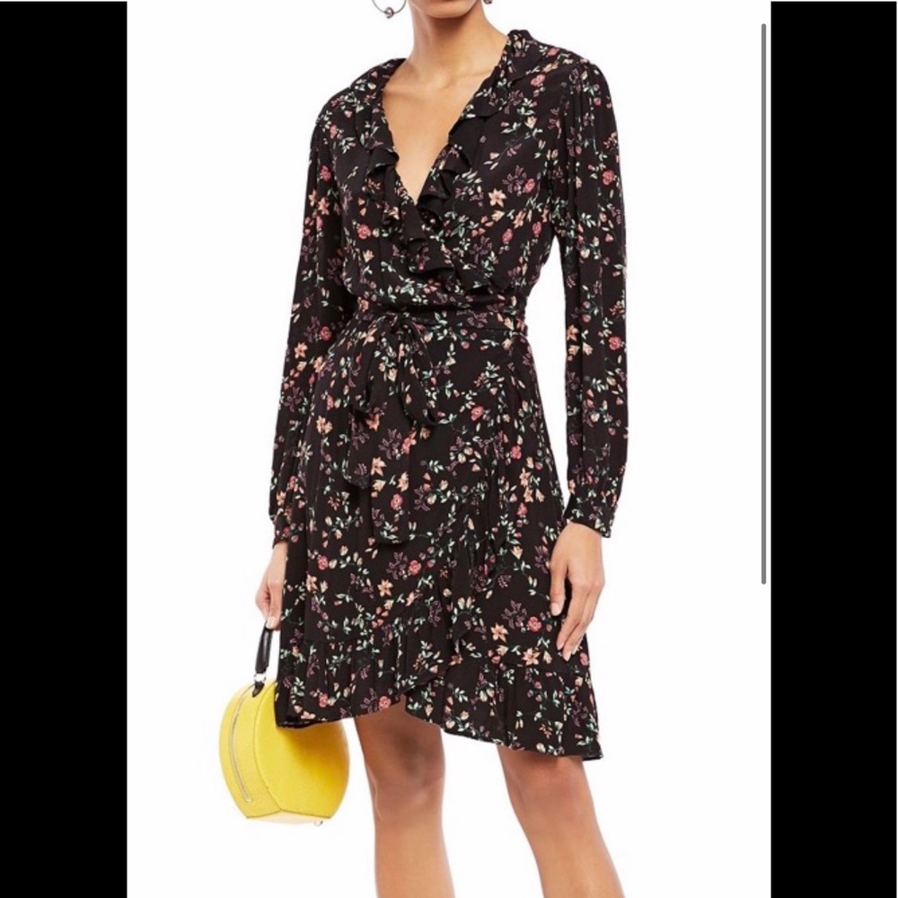MAJE ROSALIO WRAP DRESS - Picture 2 of 8